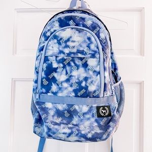 Victoria's Secret Pink Collegiate Backpack Tie Dye